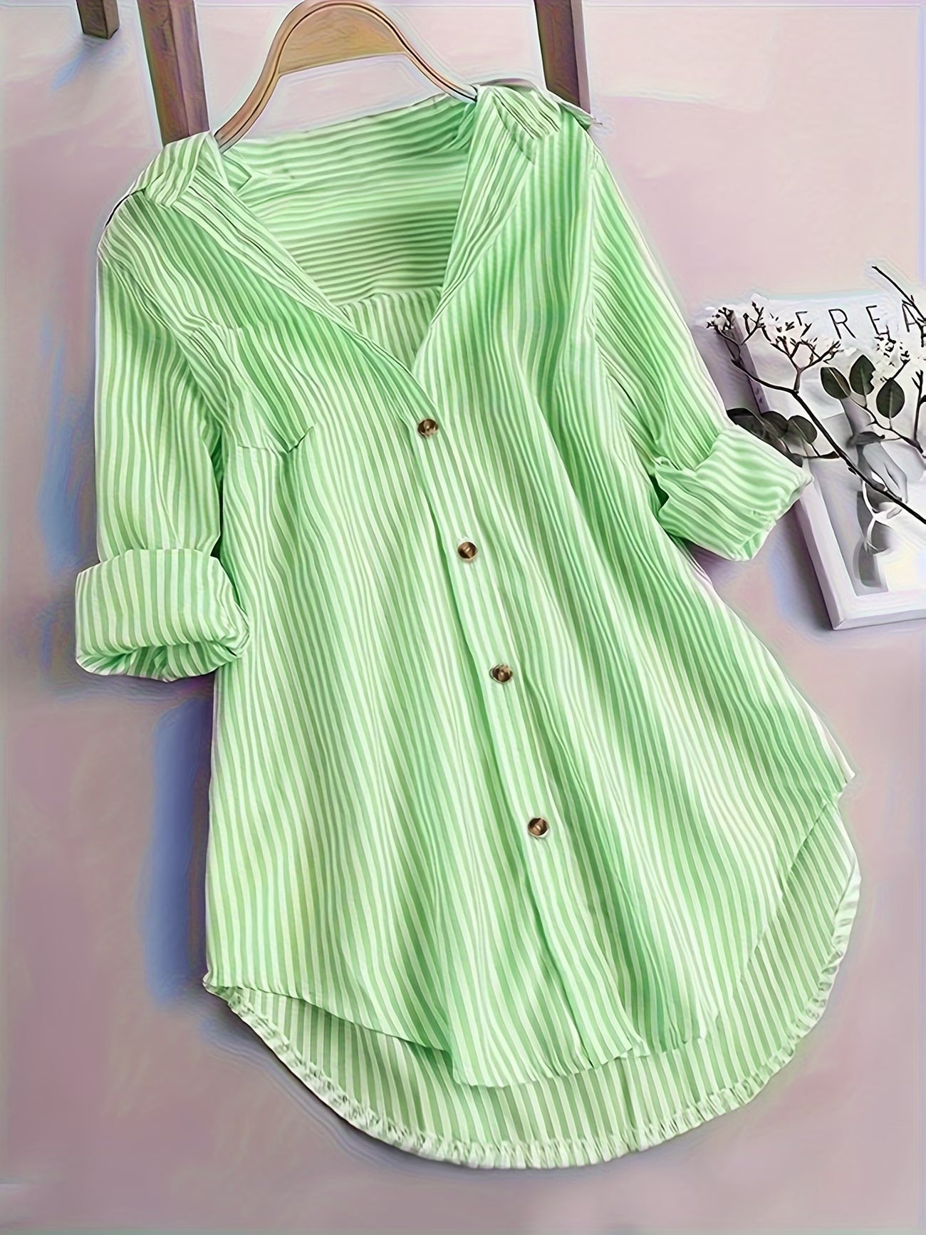 Chemise rayée