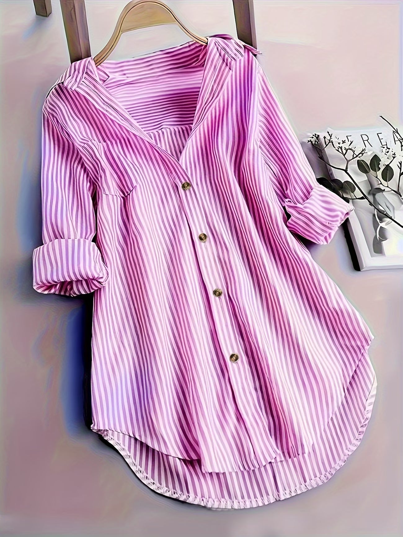 Chemise rayée