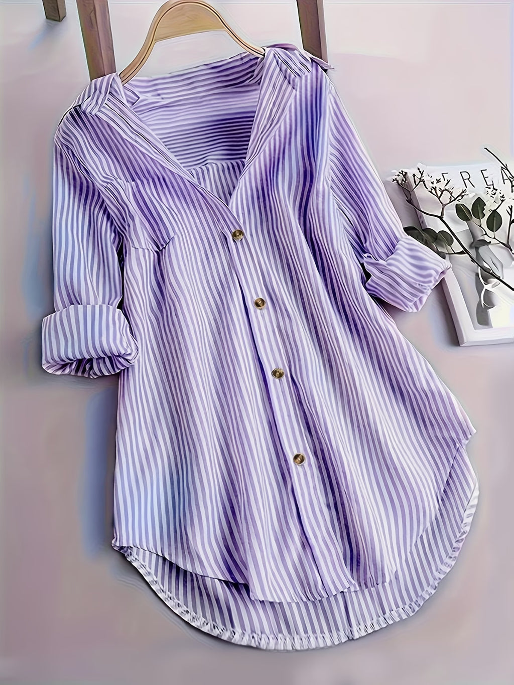 Chemise rayée